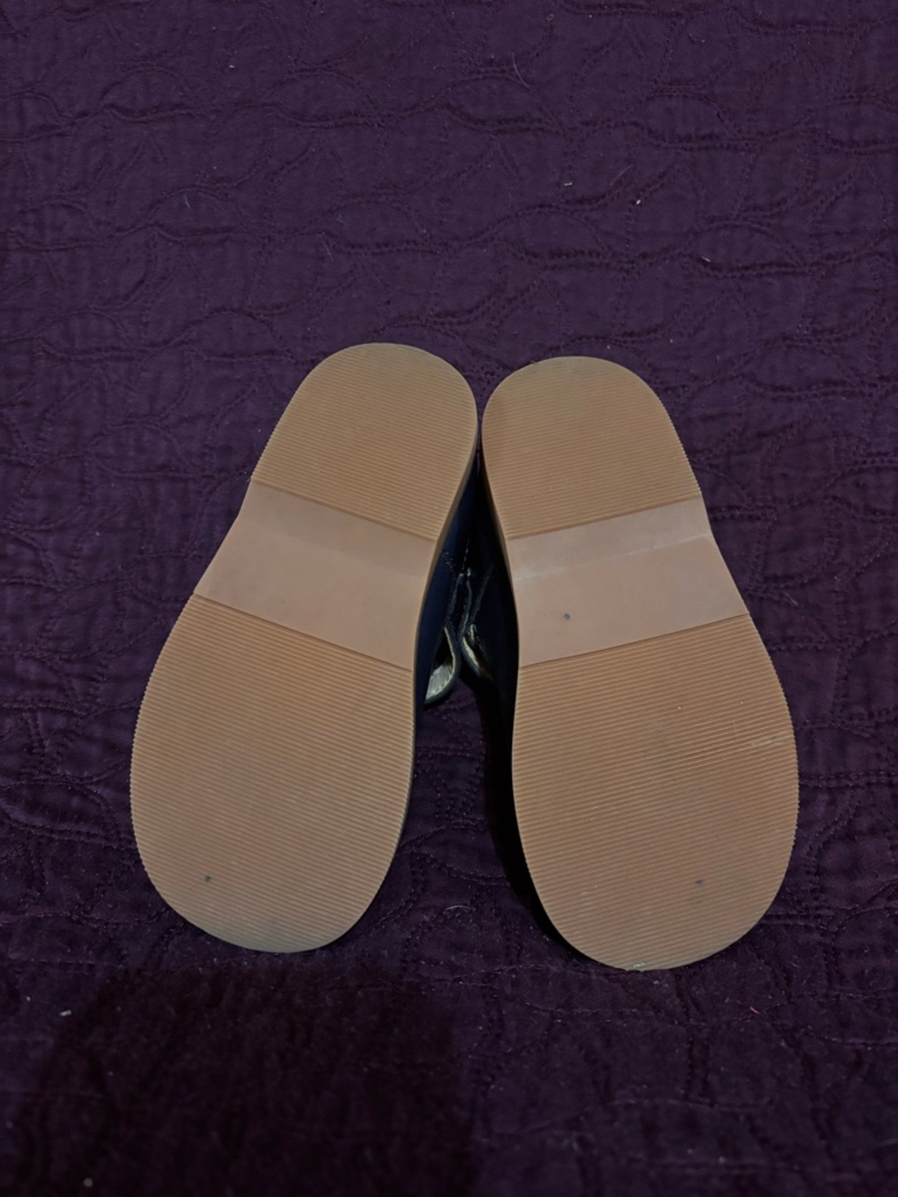 Kids Navy T-Strap Mary Jane Shoes - Picture 5 of 7